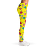 Retro Lollipop Print Women's Leggings