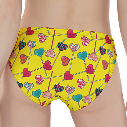 Retro Lollipop Print Women's Panties