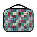 Retro Nautical Patchwork Pattern Print Classic Bible Case