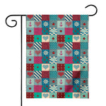 Retro Nautical Patchwork Pattern Print House Flag