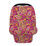 Retro Paisley Pattern Print Baby Seat Cover