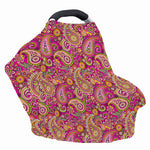 Retro Paisley Pattern Print Baby Seat Cover