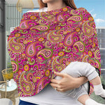 Retro Paisley Pattern Print Baby Seat Cover