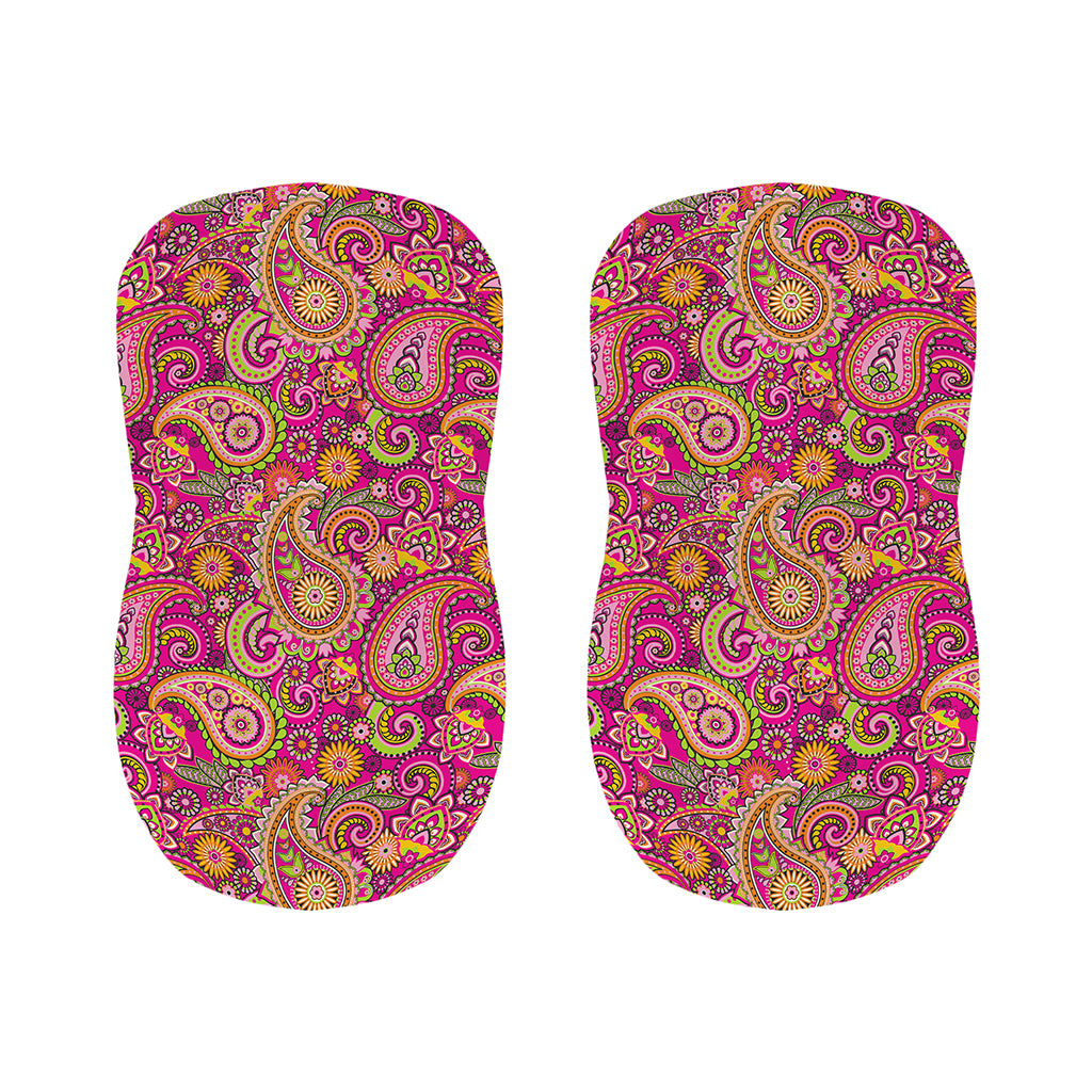 Retro Paisley Pattern Print Bar Stool Covers