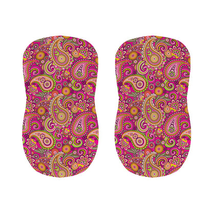 Retro Paisley Pattern Print Bar Stool Covers