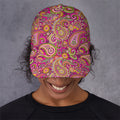 Retro Paisley Pattern Print Baseball Cap