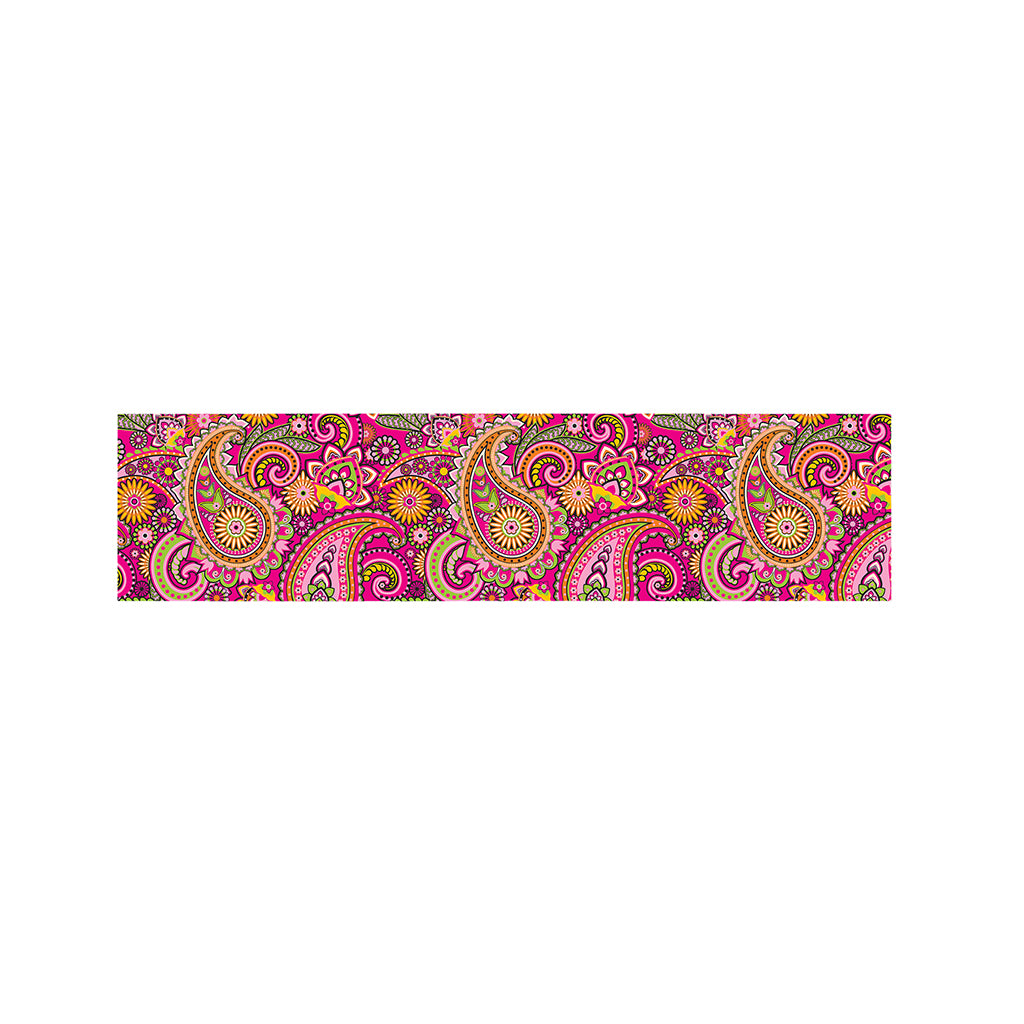 Retro Paisley Pattern Print Bed Runner