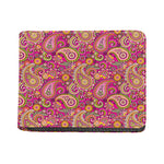 Retro Paisley Pattern Print Bifold Wallet