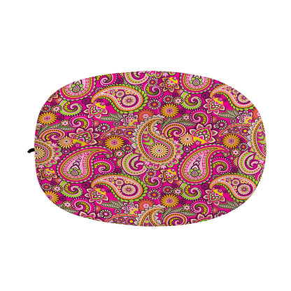 Retro Paisley Pattern Print Car Side Mirror Covers