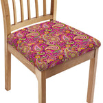 Retro Paisley Pattern Print Chair Cushion Cover