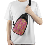 Retro Paisley Pattern Print Chest Bag