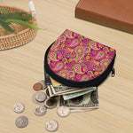 Retro Paisley Pattern Print Coin Purse