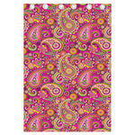 Retro Paisley Pattern Print Curtain