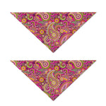 Retro Paisley Pattern Print Dog Bandana