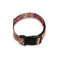 Retro Paisley Pattern Print Dog Collar
