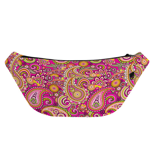 Retro Paisley Pattern Print Fanny Pack