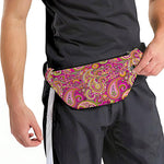 Retro Paisley Pattern Print Fanny Pack