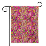 Retro Paisley Pattern Print House Flag