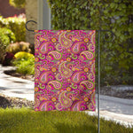 Retro Paisley Pattern Print House Flag