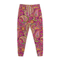 Retro Paisley Pattern Print Jogger Pants
