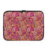 Retro Paisley Pattern Print Laptop Sleeve