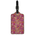 Retro Paisley Pattern Print Luggage Tag