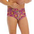 Retro Paisley Pattern Print Men's Briefs