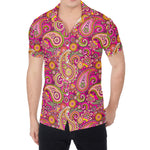 Retro Paisley Pattern Print Men's Shirt