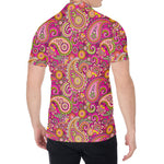 Retro Paisley Pattern Print Men's Shirt