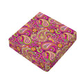 Retro Paisley Pattern Print Outdoor Seat Cushion Cover