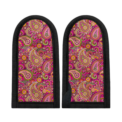 Retro Paisley Pattern Print Skillet Handle Cover