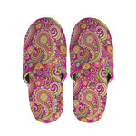 Retro Paisley Pattern Print Slippers