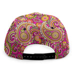Retro Paisley Pattern Print Snapback Cap