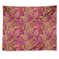 Retro Paisley Pattern Print Tapestry