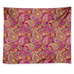 Retro Paisley Pattern Print Tapestry
