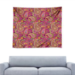 Retro Paisley Pattern Print Tapestry