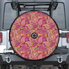 Retro Paisley Pattern Print Tire Cover With Camera Hole