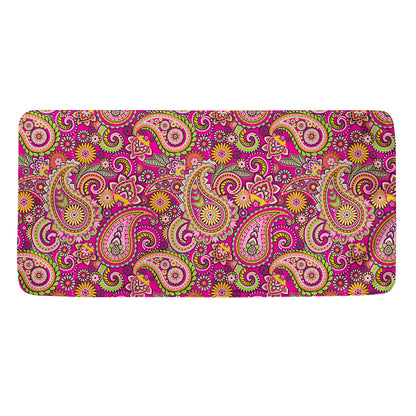 Retro Paisley Pattern Print Towel
