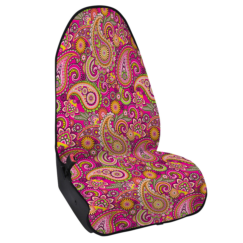 Retro Paisley Pattern Print Waterproof Car Seat Cover