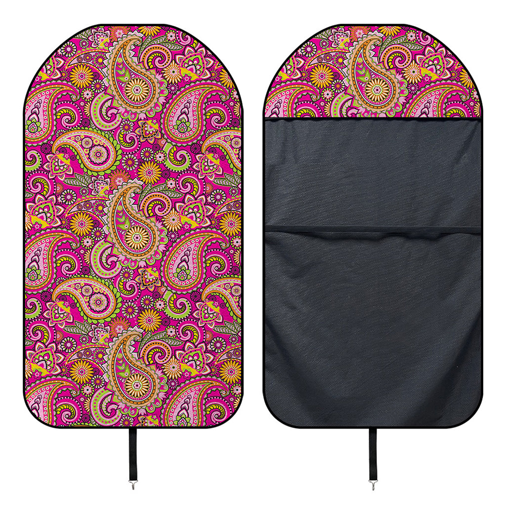Retro Paisley Pattern Print Waterproof Car Seat Cover