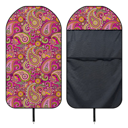 Retro Paisley Pattern Print Waterproof Car Seat Cover
