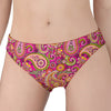 Retro Paisley Pattern Print Women's Panties