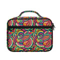 Retro Psychedelic Hippie Pattern Print Briefcase Bible Bag