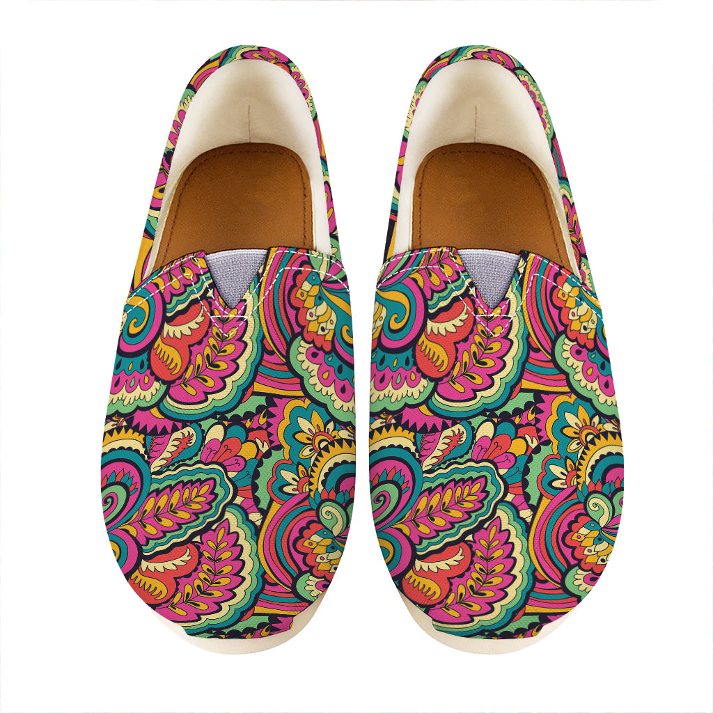 Retro Psychedelic Hippie Pattern Print Casual Shoes