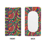 Retro Psychedelic Hippie Pattern Print Changing Pad Cover