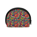 Retro Psychedelic Hippie Pattern Print Coin Purse