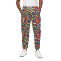 Retro Psychedelic Hippie Pattern Print Cotton Sweatpants