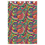 Retro Psychedelic Hippie Pattern Print Curtain