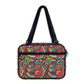 Retro Psychedelic Hippie Pattern Print Double Strap Bible Bag