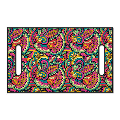 Retro Psychedelic Hippie Pattern Print Golf Cart Seat Cover